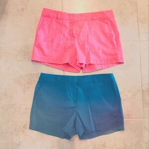 Loft shorts in pink or blue size 8